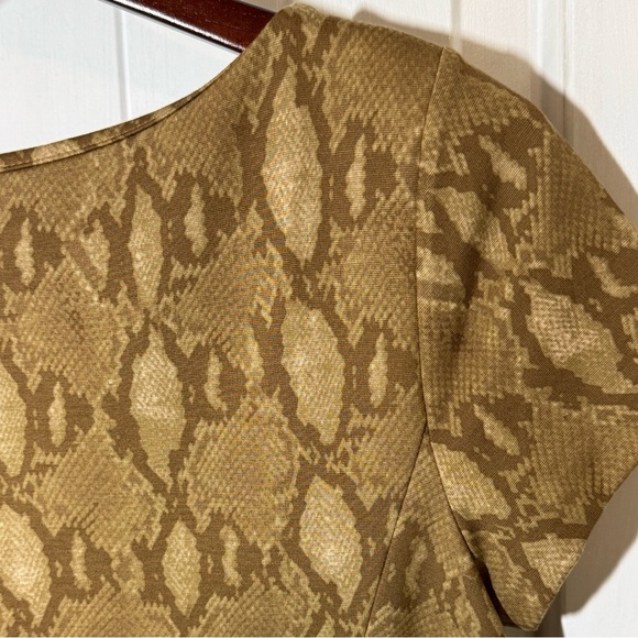 Ralph Lauren Snakeskin Pattern Dress - Picture 7 of 7